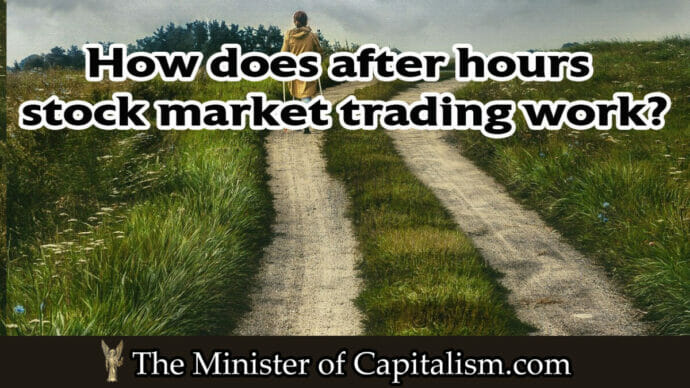 how does after hours stock market trading work