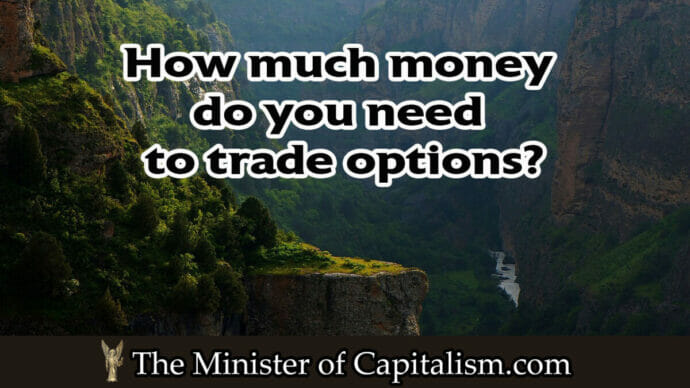 how much money do you need to trade options