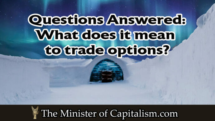 what does it mean to trade options