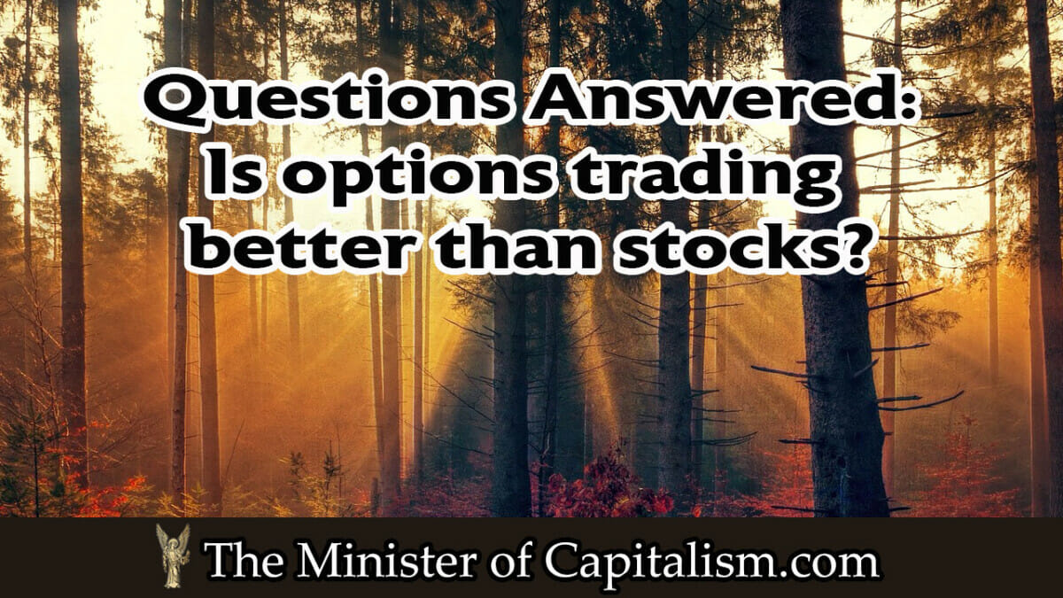 is options trading better than stocks