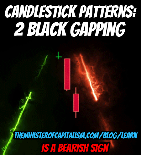 Two Black Gapping Candlestick Pattern
