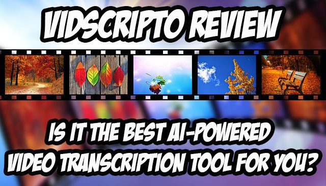 Vidscripto Review: Is It the Best AI-Powered Video Transcription Tool for You?
